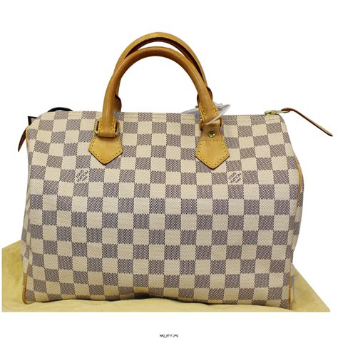 louis vuitton speedy azur 30|speedy 30 damier price.